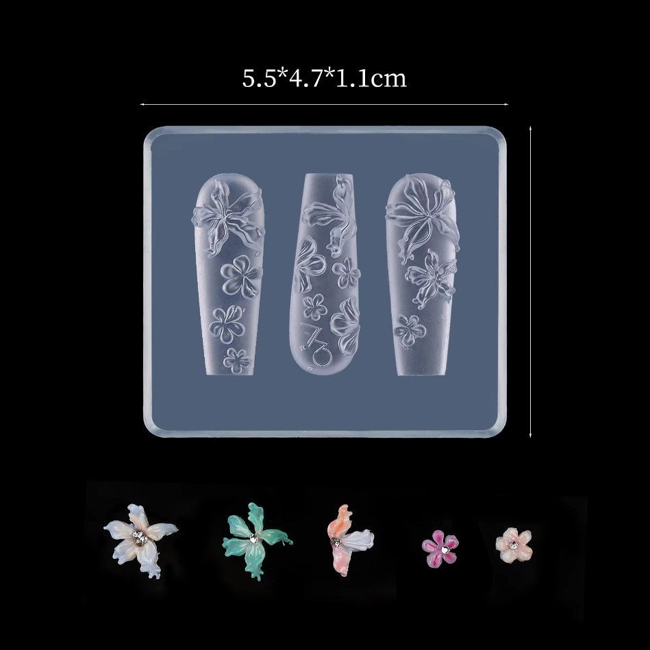 3D Nail Charm Mold - DTK Nail Supply