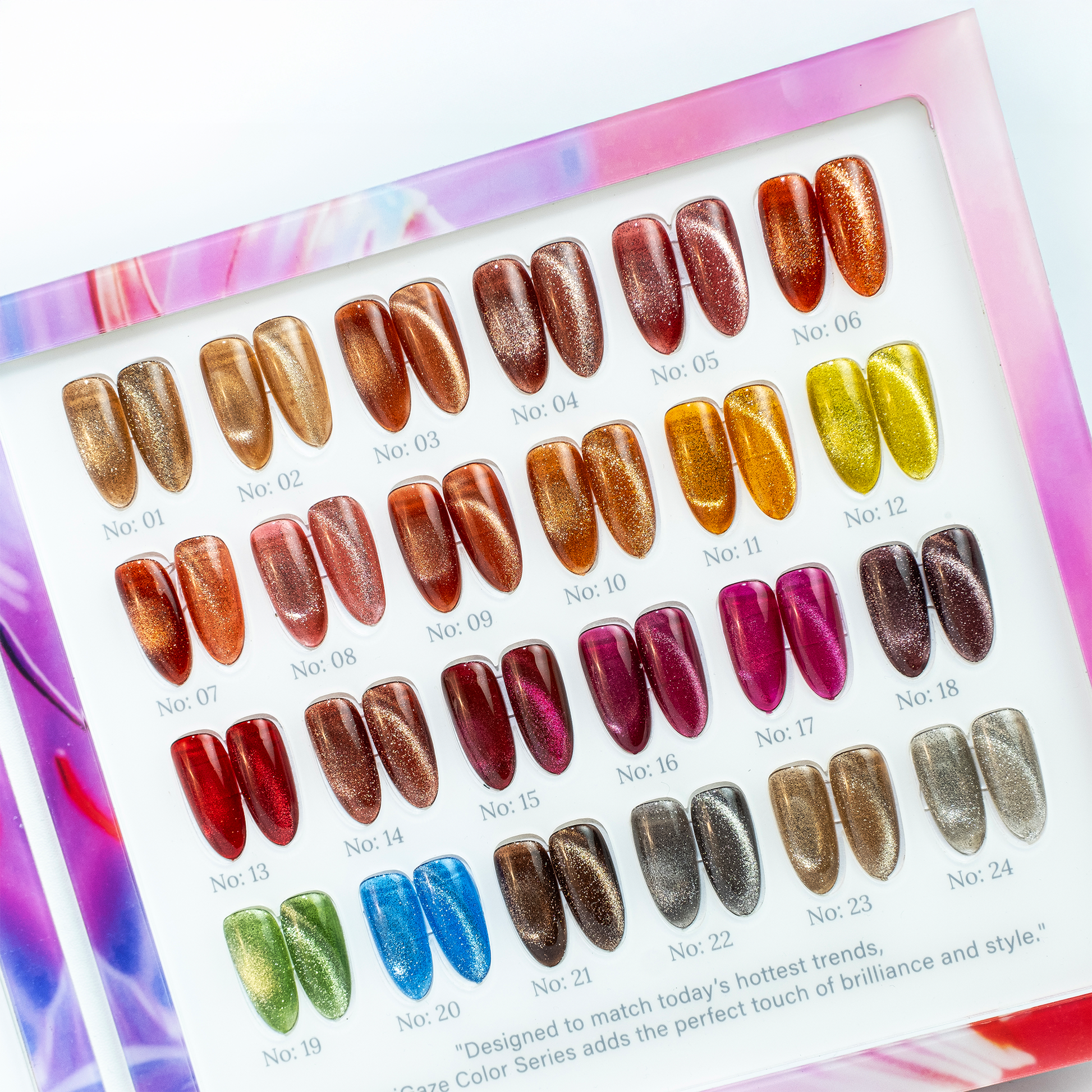 SNS Cat Eyes - Set 24 Colors - Crystal Twinkle Collection
