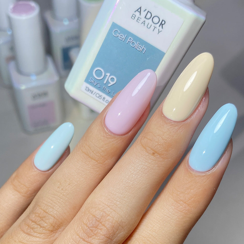 A'DOR HEMA-Free Gel Polish - 027 - Spring Mintini - 0.6 oz