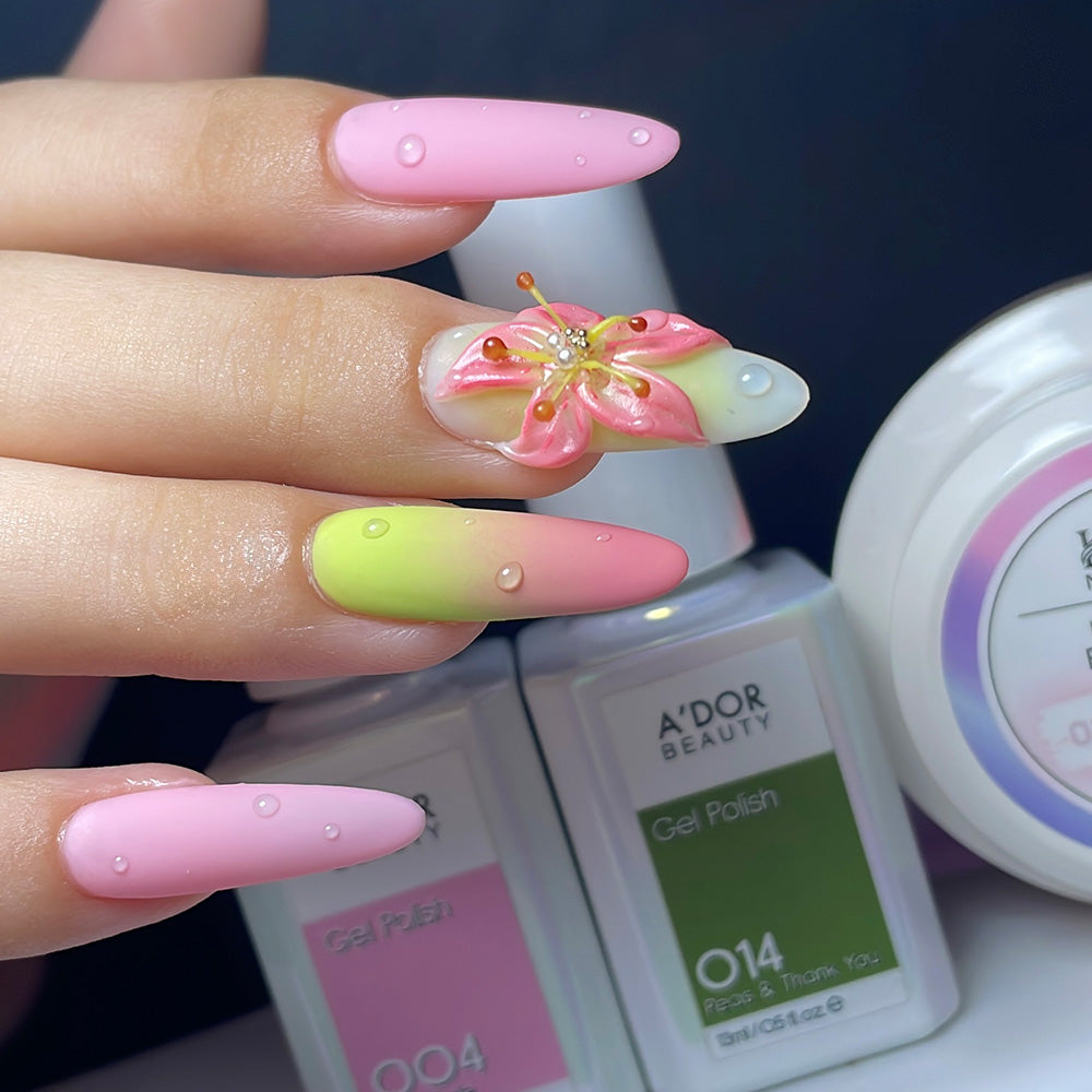 A'DOR HEMA-Free Gel Polish - 004 - Pinky Tude - 0.6 oz