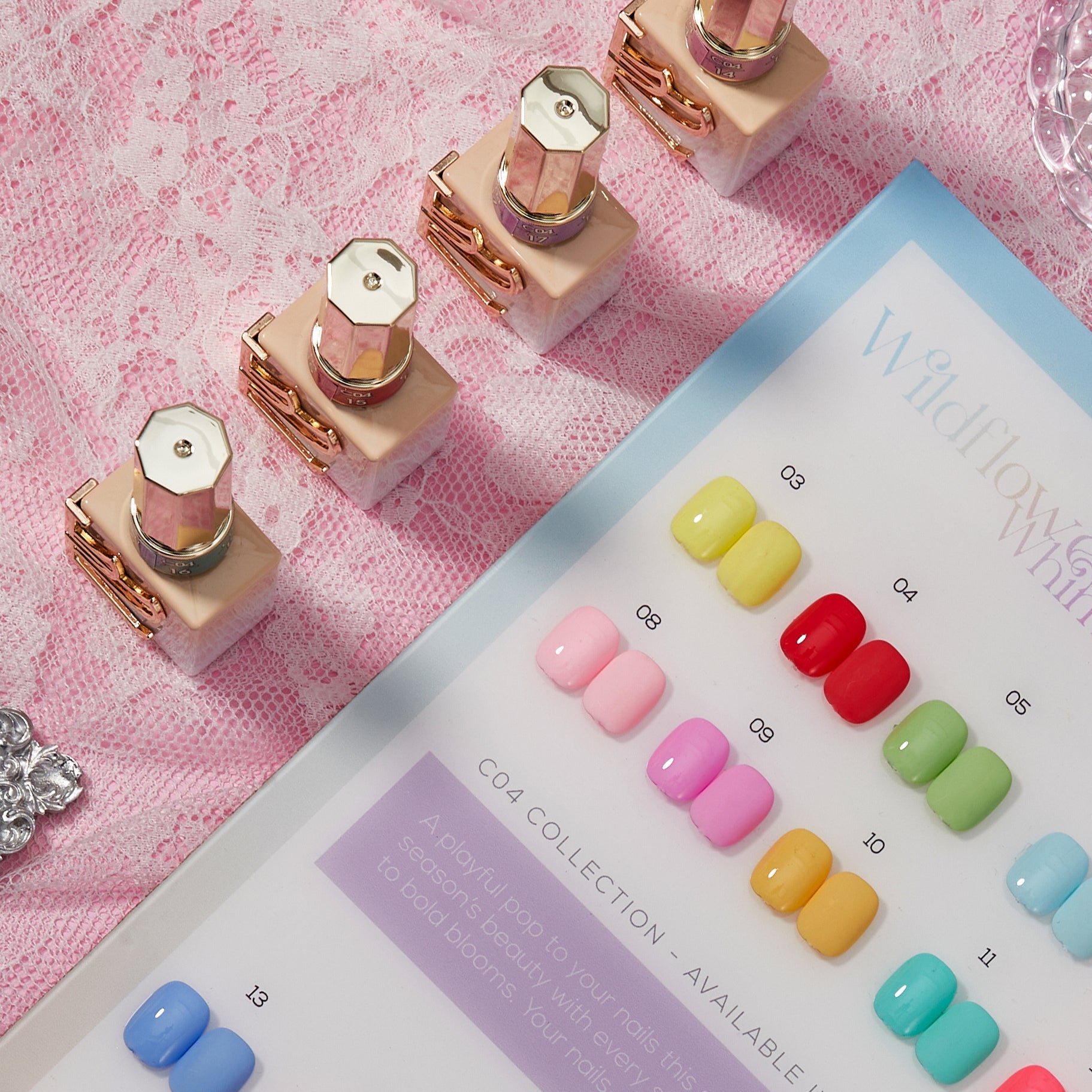 LAVIS C04 - 11 - Gel Polish 0.5 oz - Wildflower Whimsy Collection