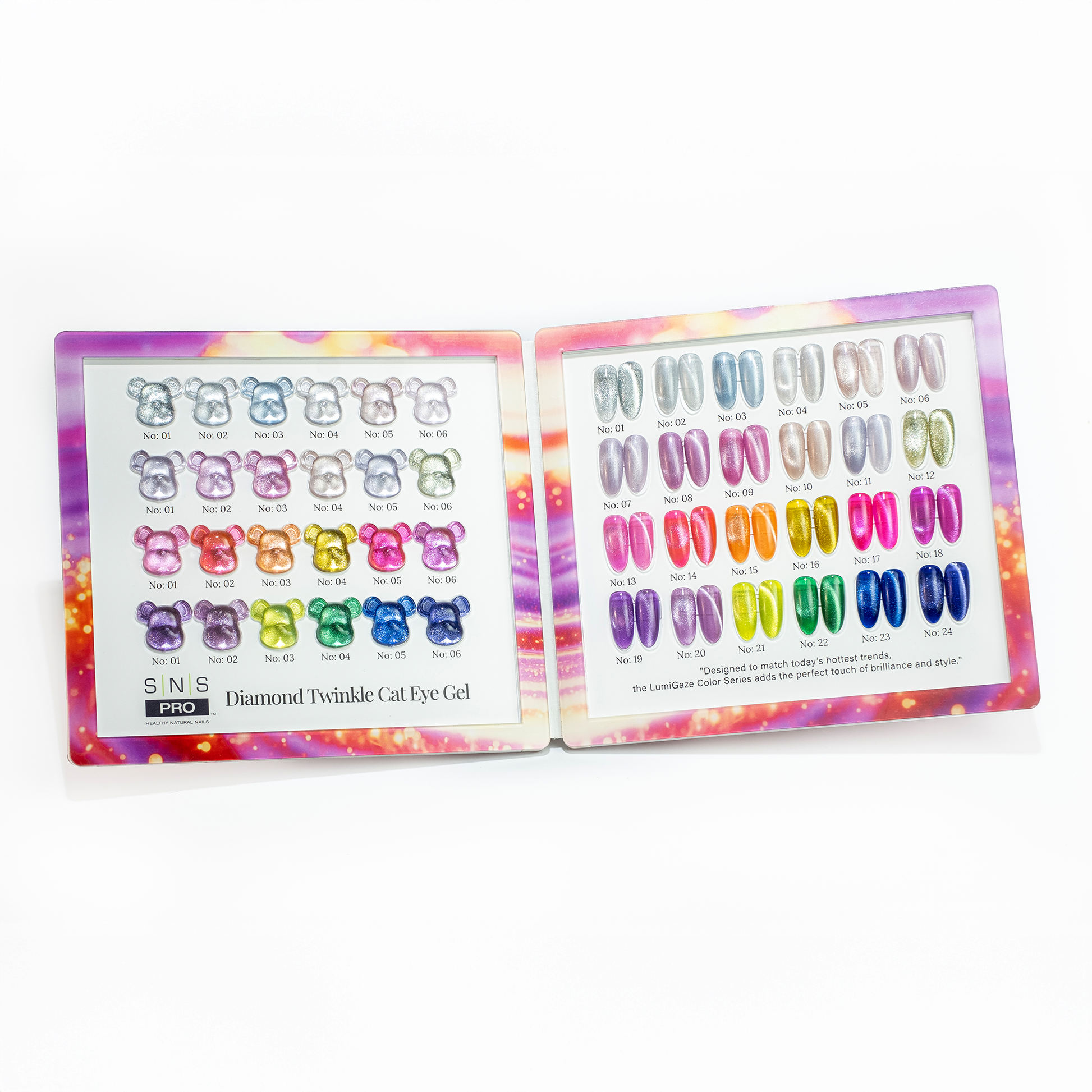 SNS Cat Eyes - Set 24 Colors - Diamond Twinkle Collection
