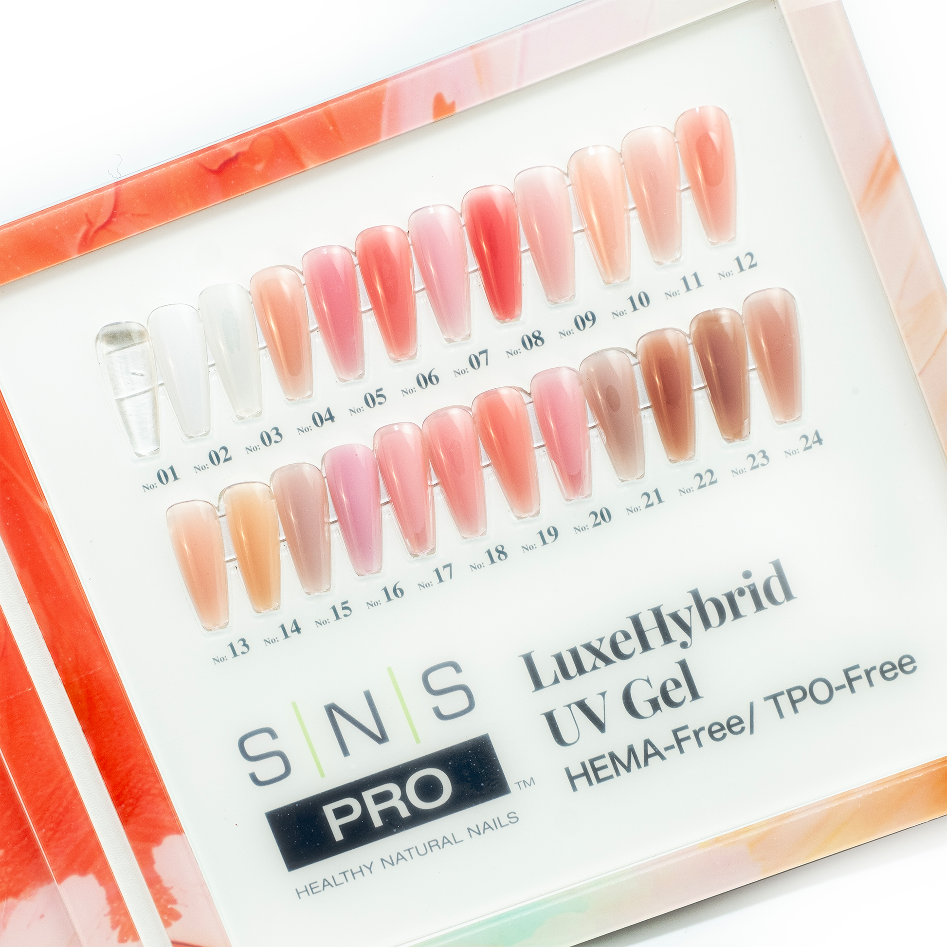 SNS LuxeHybrid UV Gel - Set 24 Colors - 60ml