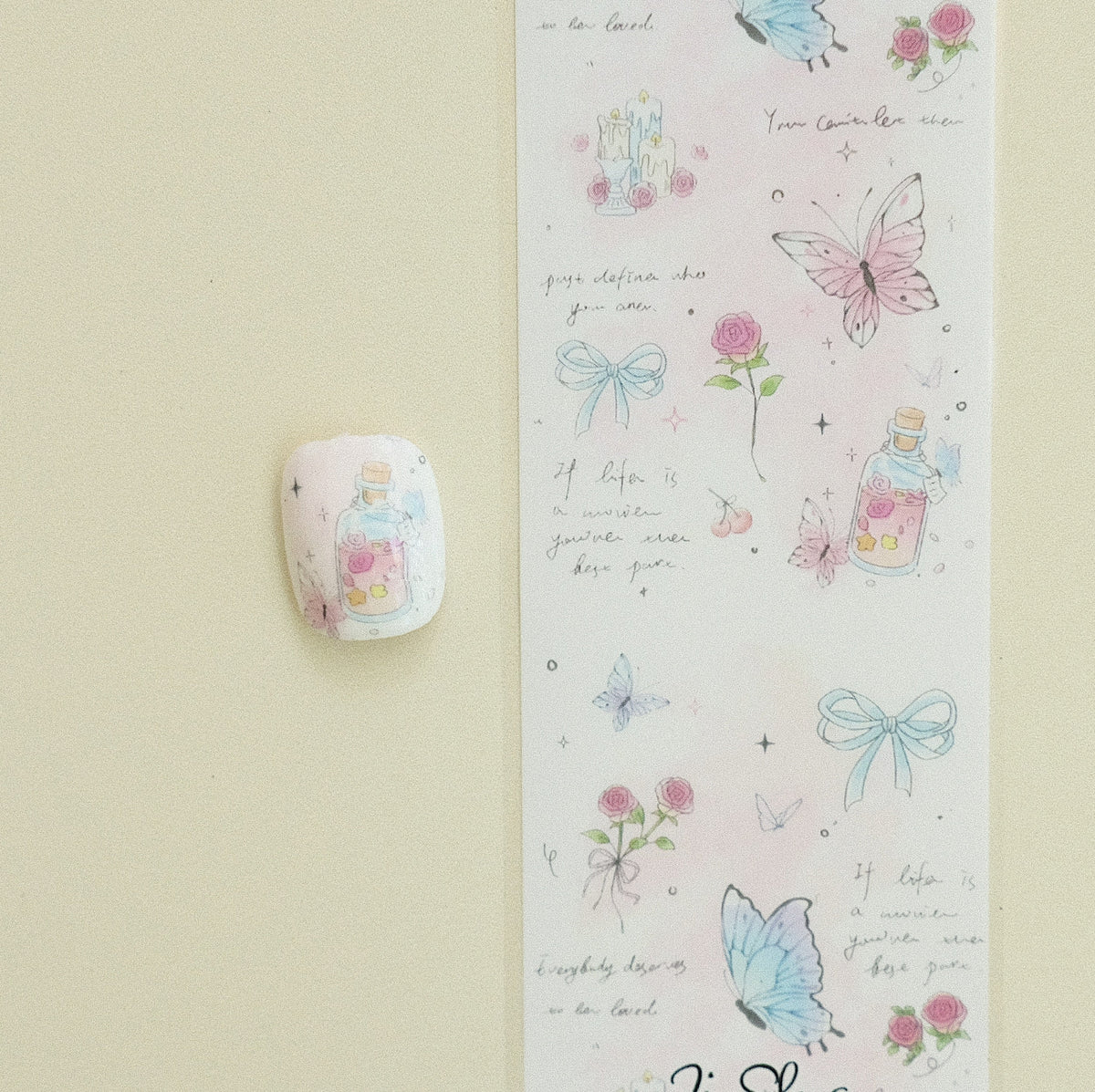 Nail Foil - Cute Aesthetic Animal