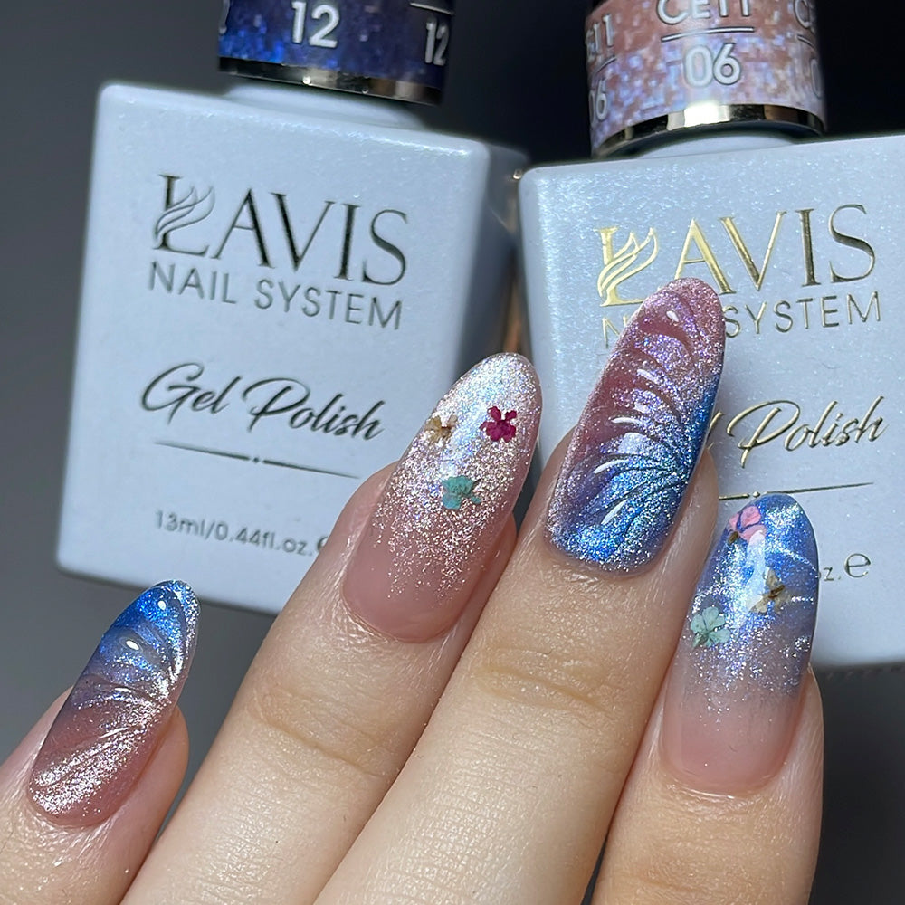 Lavis CE11-06 Enchanted Spell cat eye gel polish, photo 10 of 10