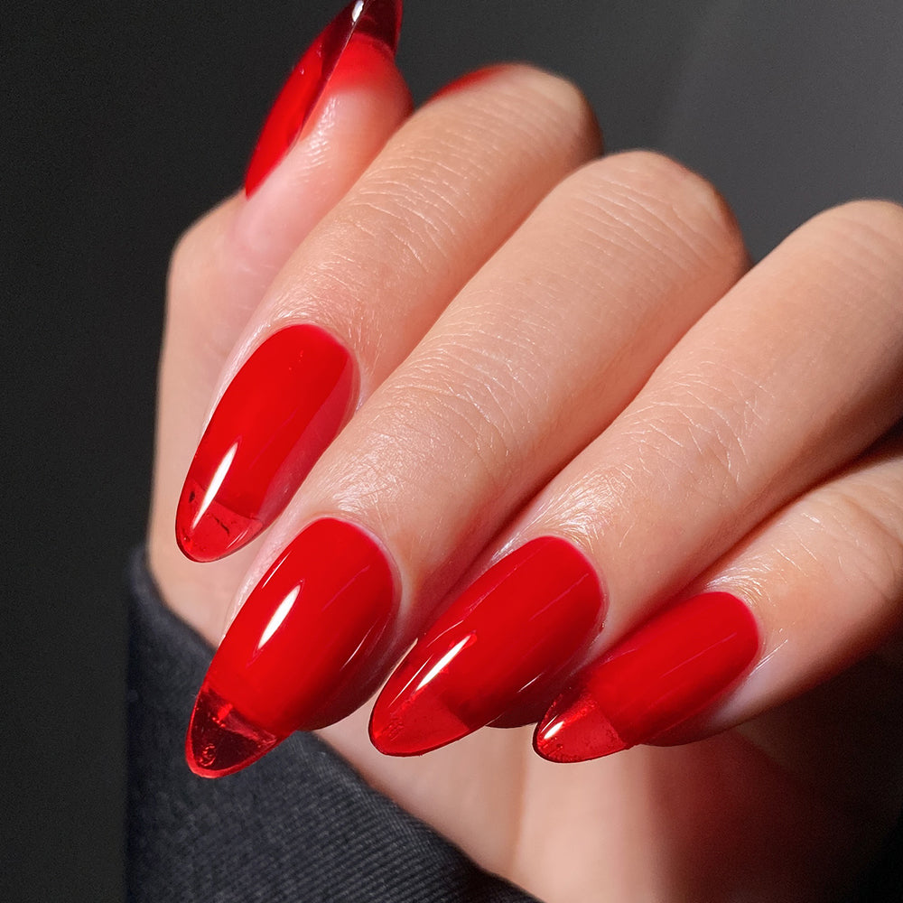 Lavis C02-19 Scarlet Bloom gel polish, photo 21 of 24