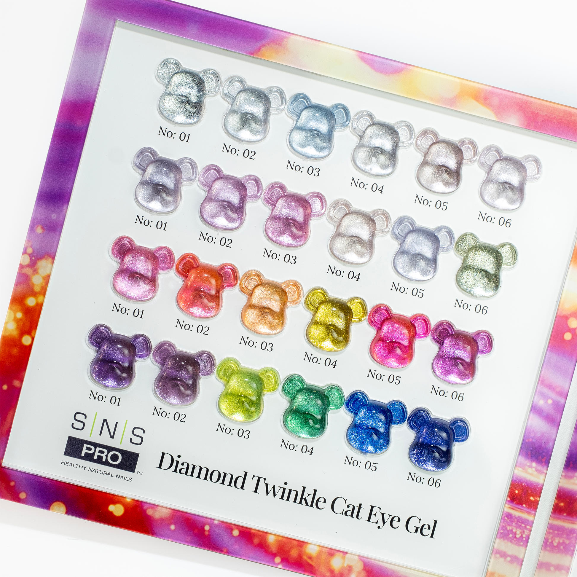 SNS Cat Eyes - Set 24 Colors - Diamond Twinkle Collection