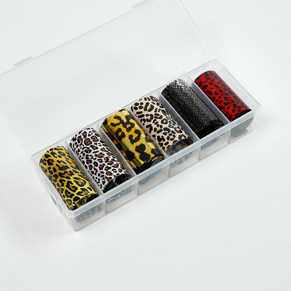 Nail Transfer Foil - Leopard & Cheetah Print - LS107