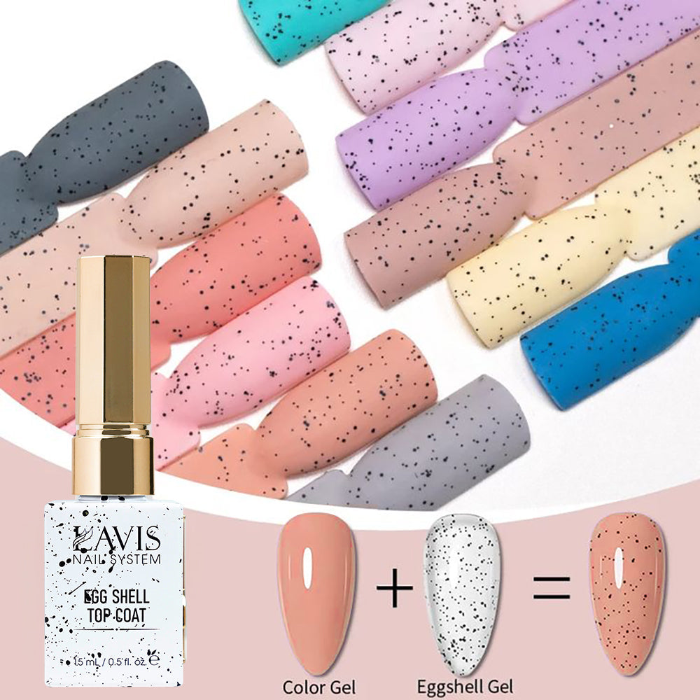LAVIS Eggshell Top Coat 0.5oz