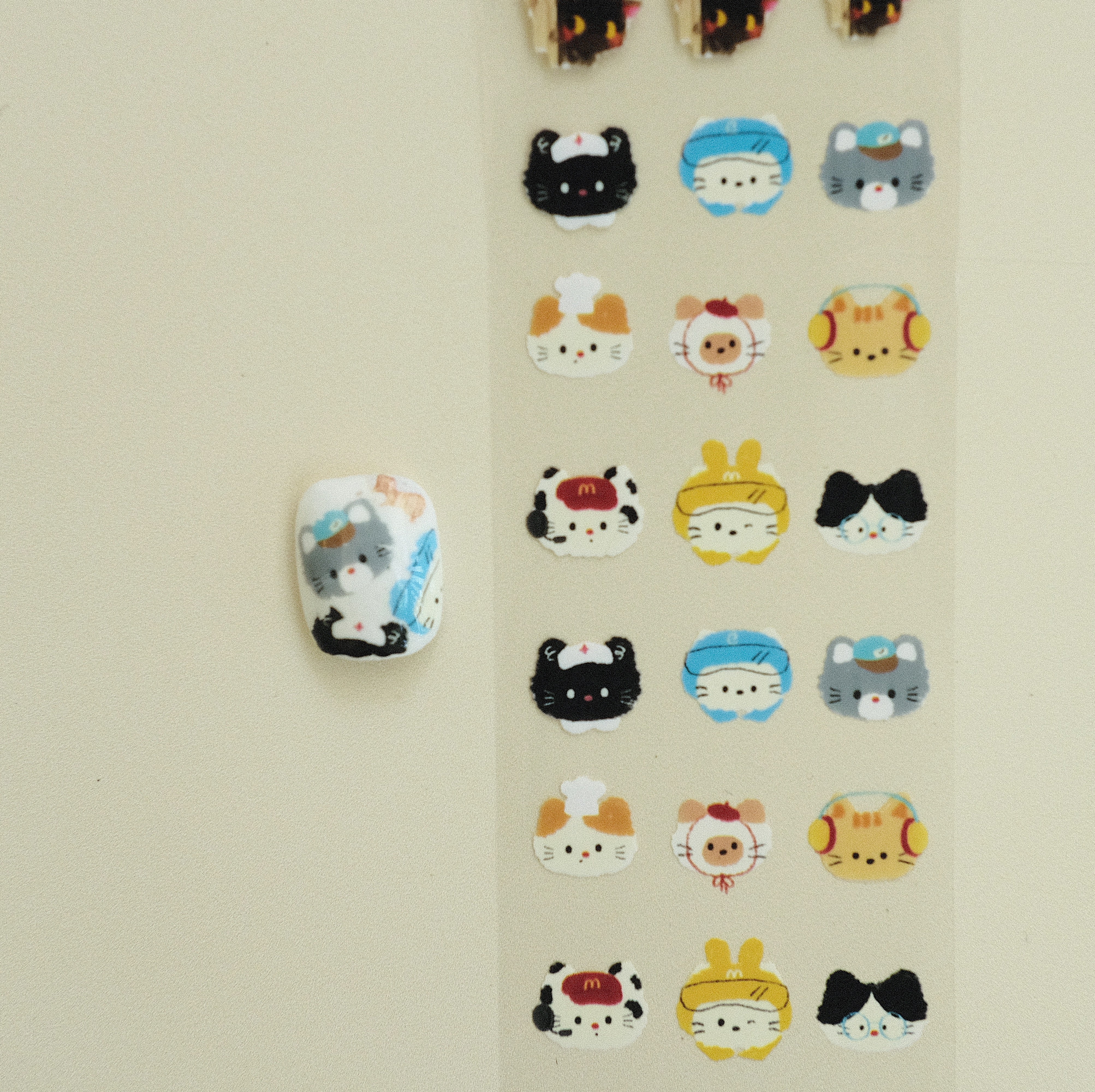 Nail Foil - Cute Aesthetic Animal