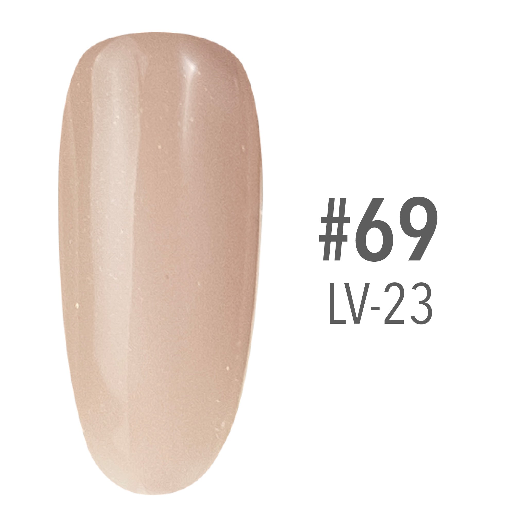 SNS Pro 4-in-1 Pink - 069 LV-23 - Dip, Gel & Lacquer Matching