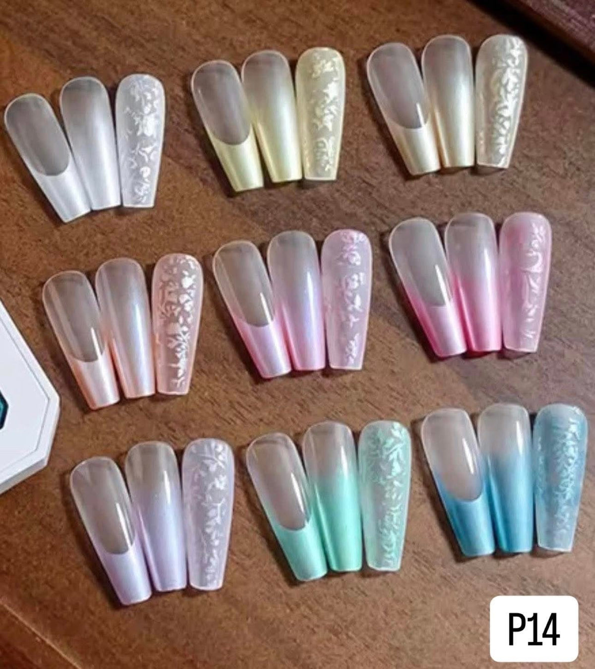 Lavis Pat Pat Gel 14 Chrome Cloud, Ombre Gel, photo 3 of 13