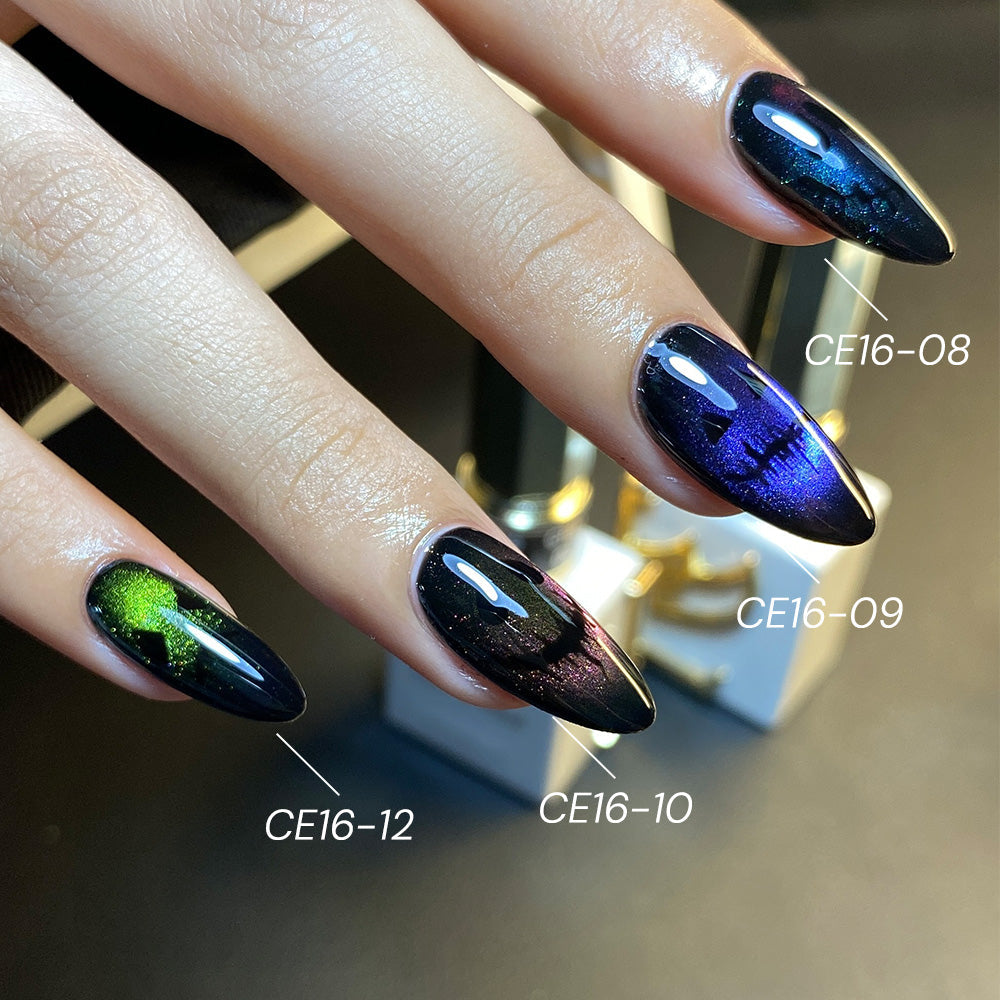 Lavis CE16-12 Double Vision cat eye gel polish, photo 11 of 15