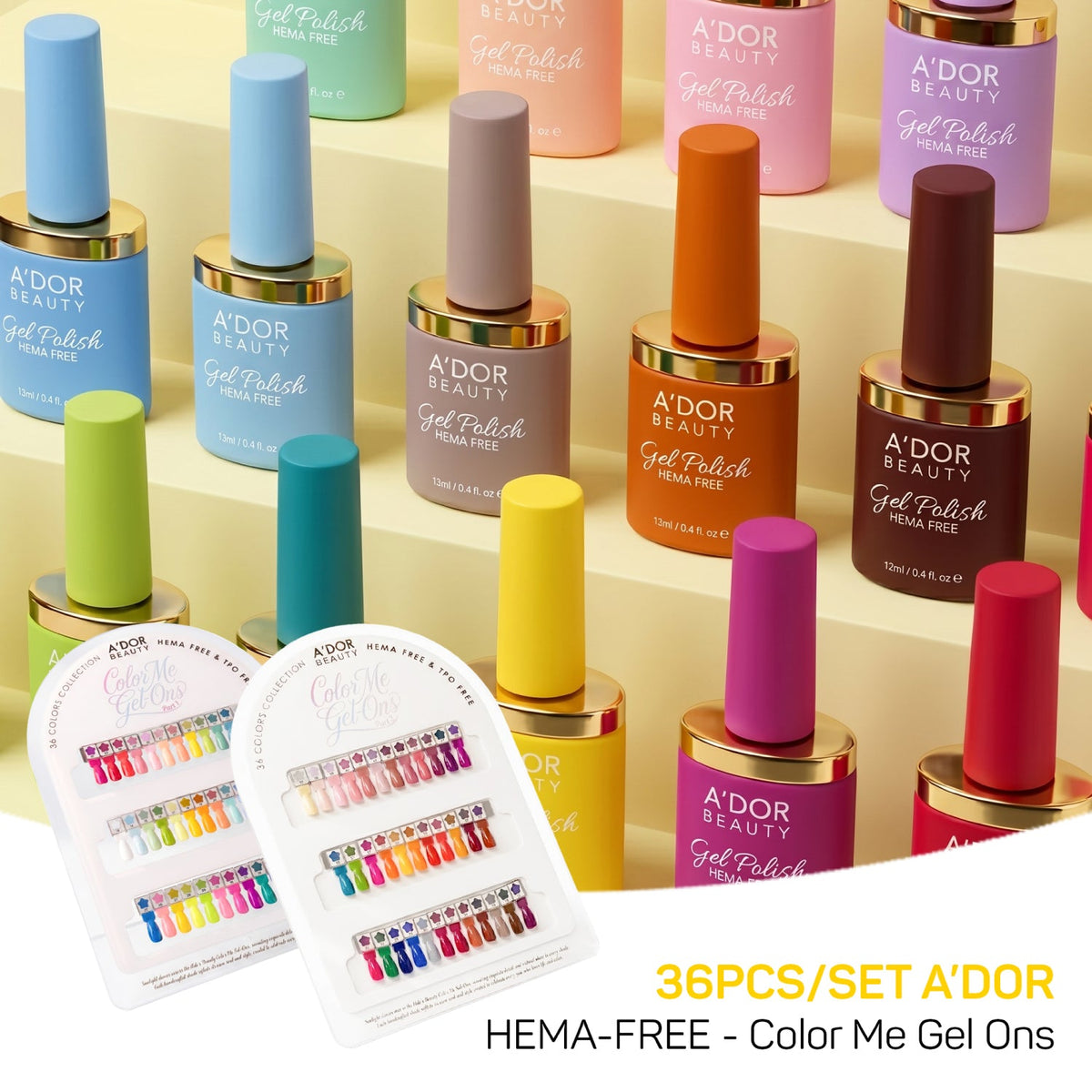 A'DOR - HEMA-Free Set Gel Polish