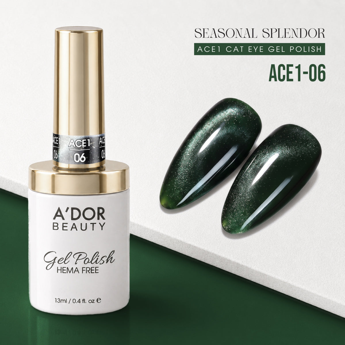 A'DOR Cat Eye ACE1 Seasonal Splendor, 12 Colors