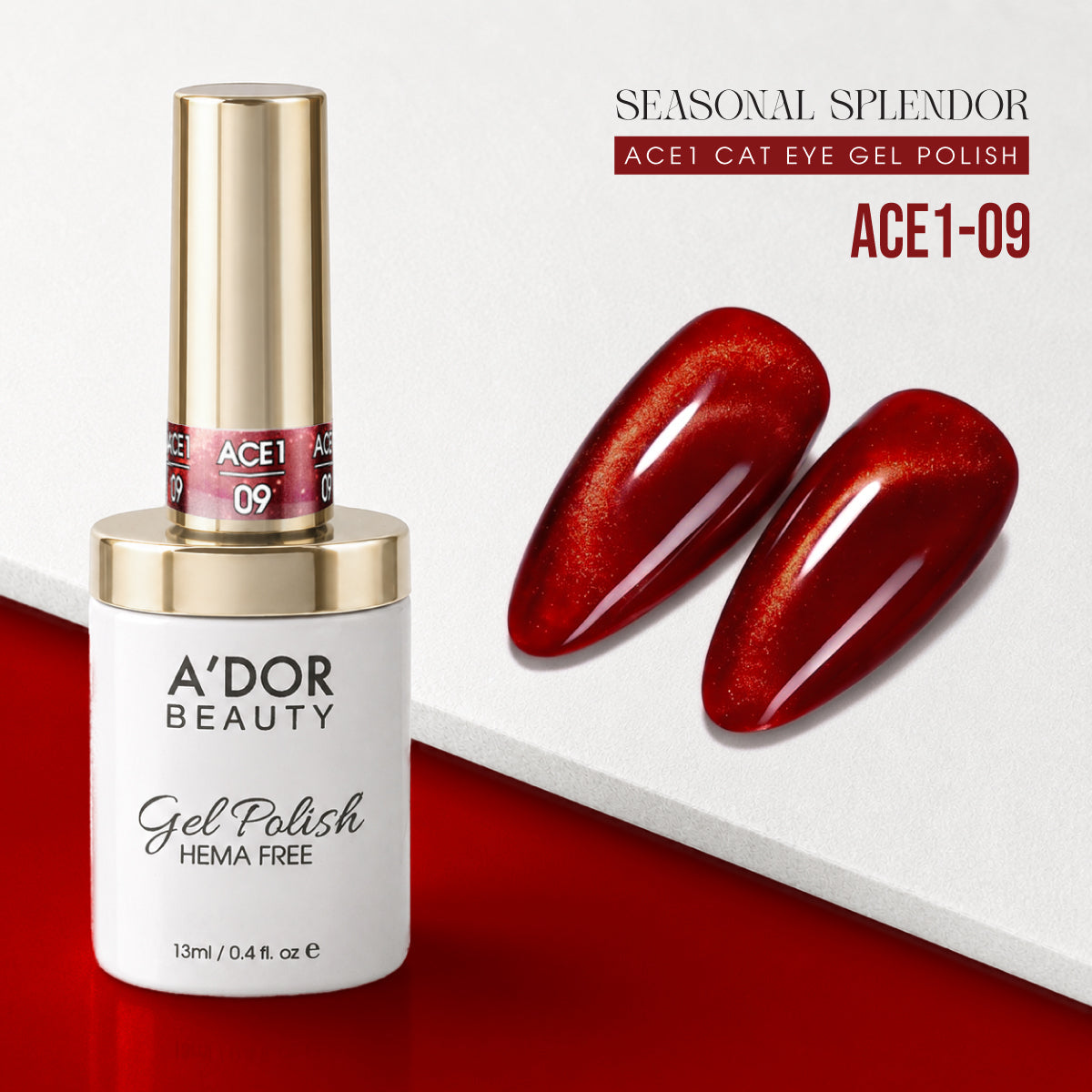 A'DOR Cat Eye ACE1 Seasonal Splendor, 12 Colors