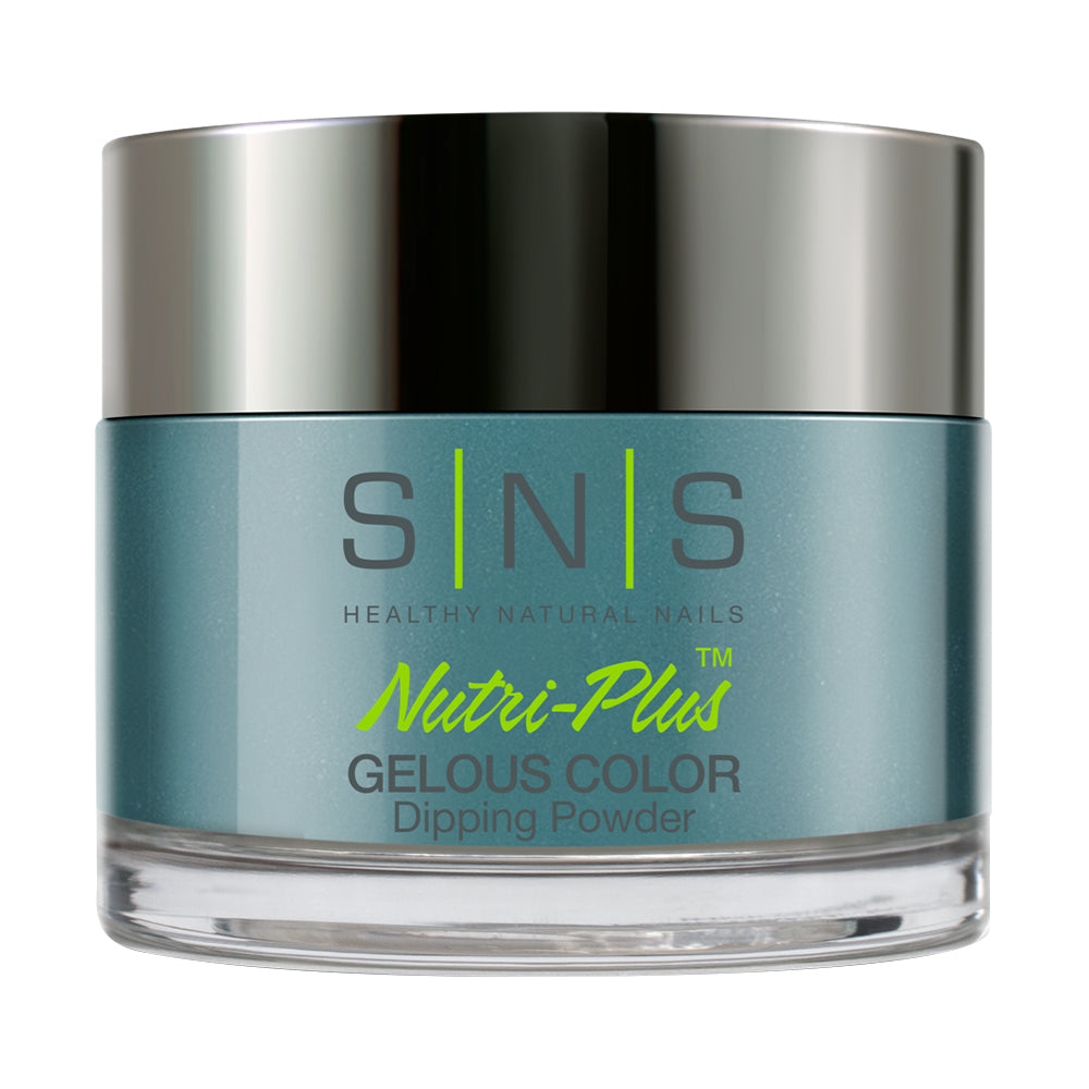  SNS Dipping Powder Nail - AN14 - Teal Next Time by SNS sold by DTK Nail Supply