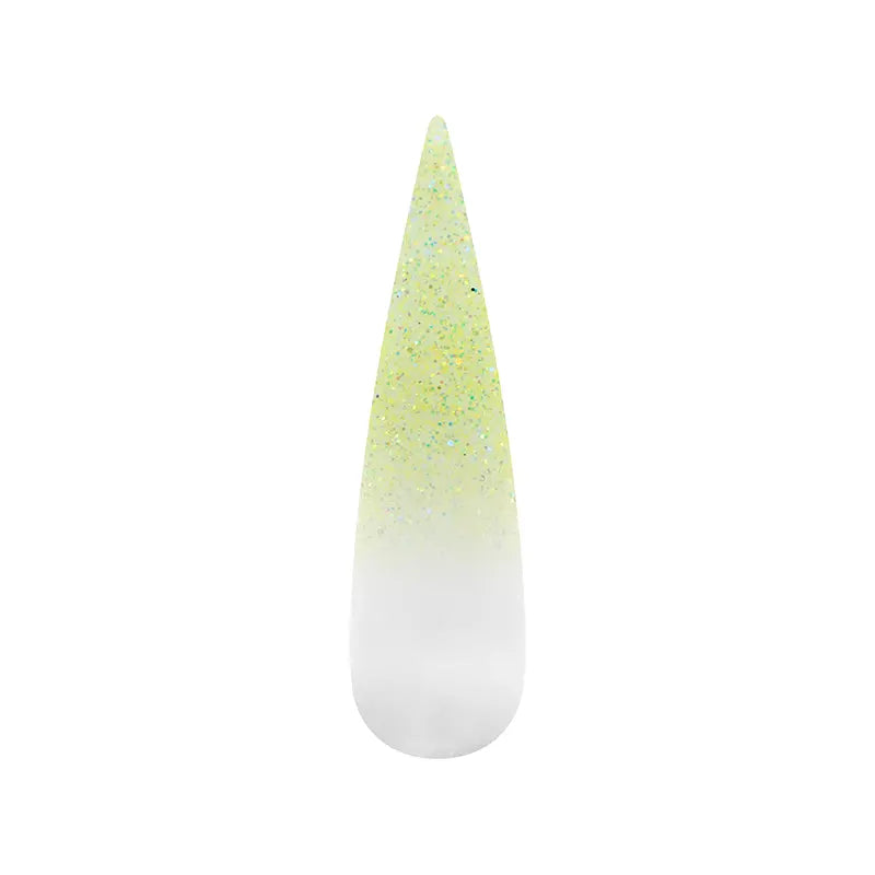 Air Ombre Spray Powder Nails - Green Yellow Colors - AO170