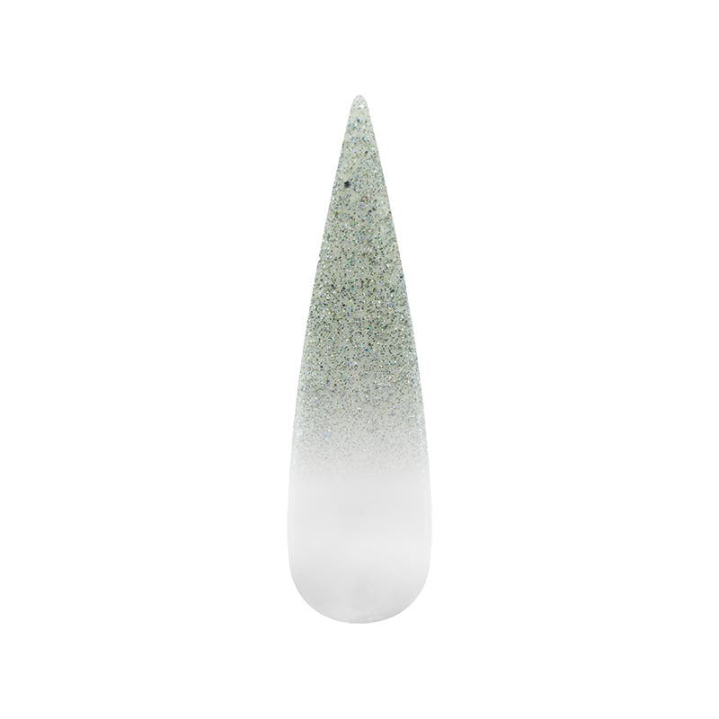 Air Ombre Spray Powder Nails - Gray Silver Colors - AO069