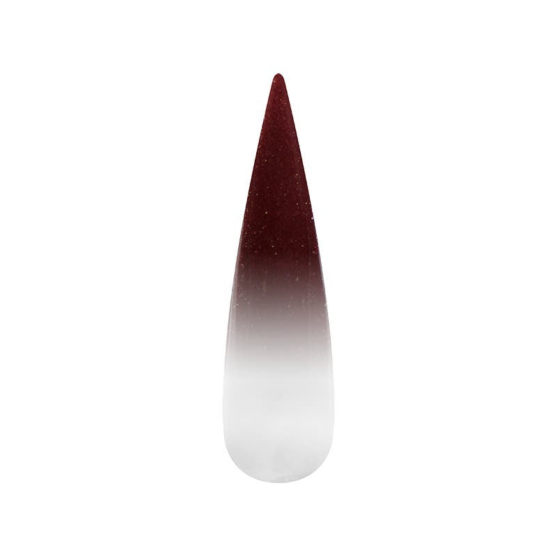Air Ombre Spray Powder Nails - Brown Maroon Colors - AO088