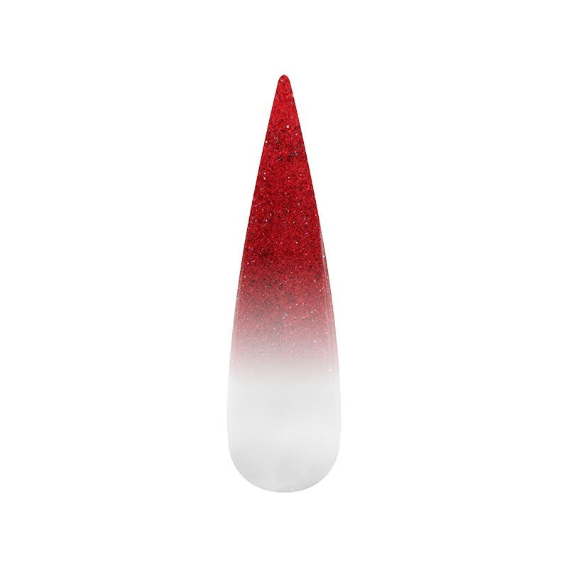 Air Ombre Spray Powder Nails - Red Wine Maroon Colors - AO093