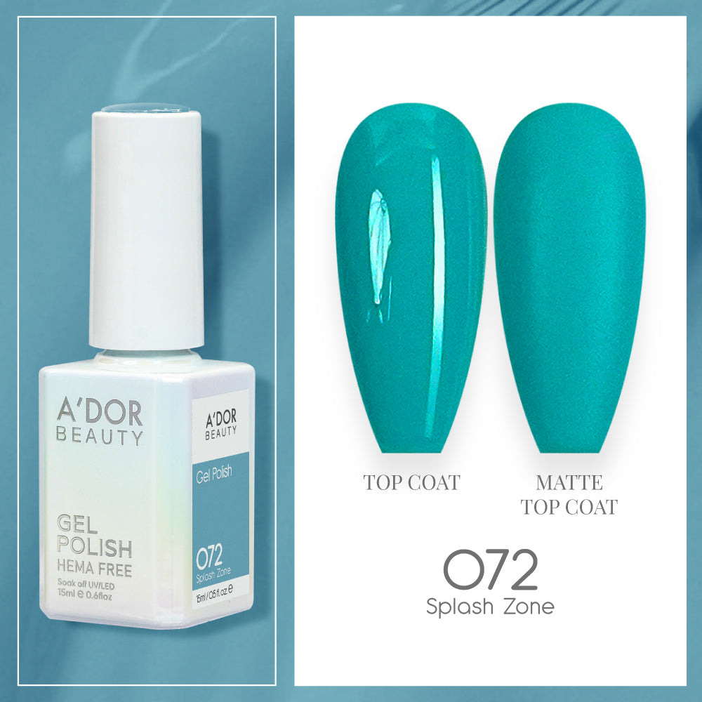 A'DOR HEMA-Free Gel Polish - 072 - Splash Zone - 0.6 oz