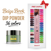 SNS Pro Dipping Powder - Set 36 Colors - Board 4 (109 - 144) - Beige Collection