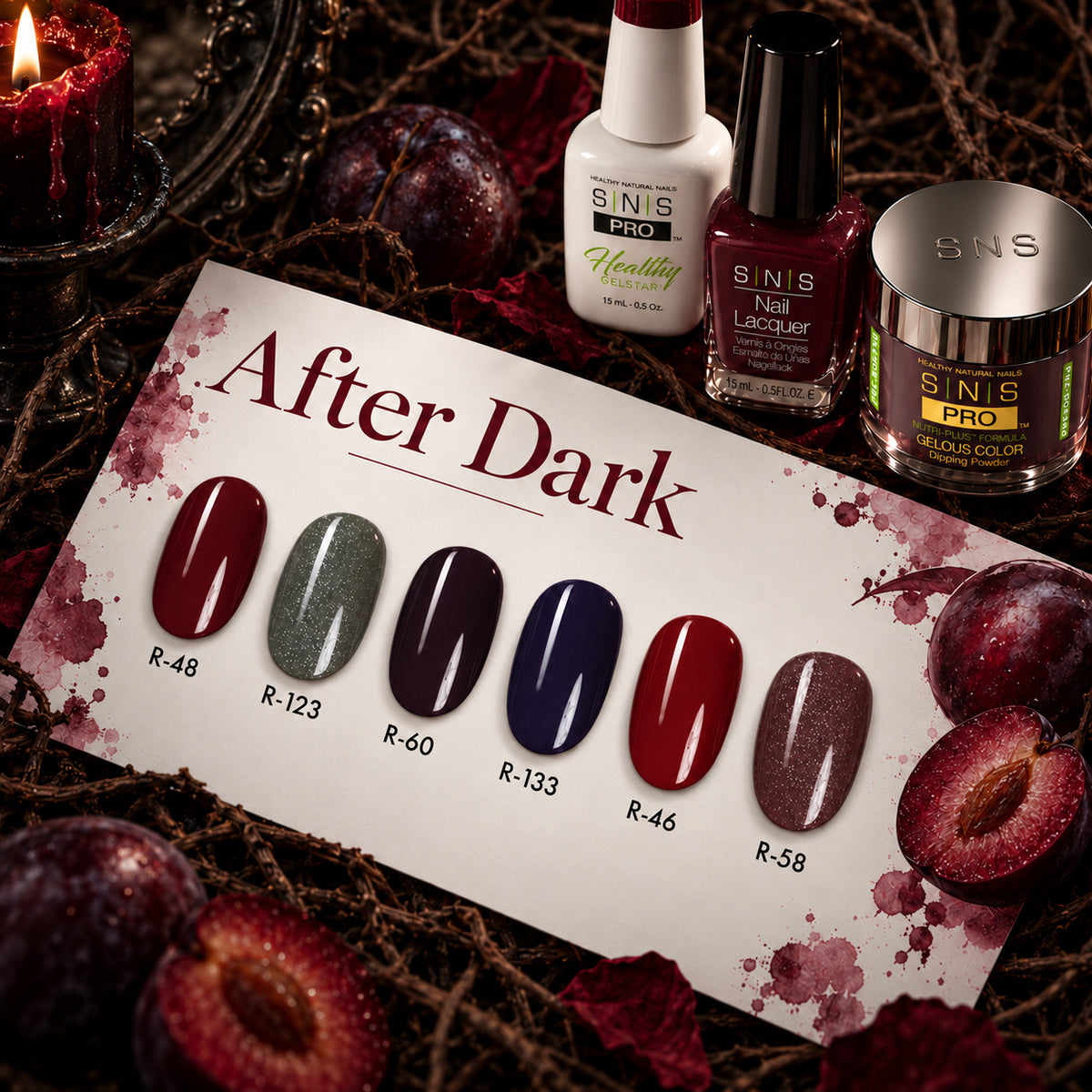 SNS After Dark Collection - 4in1 - 6 Colors