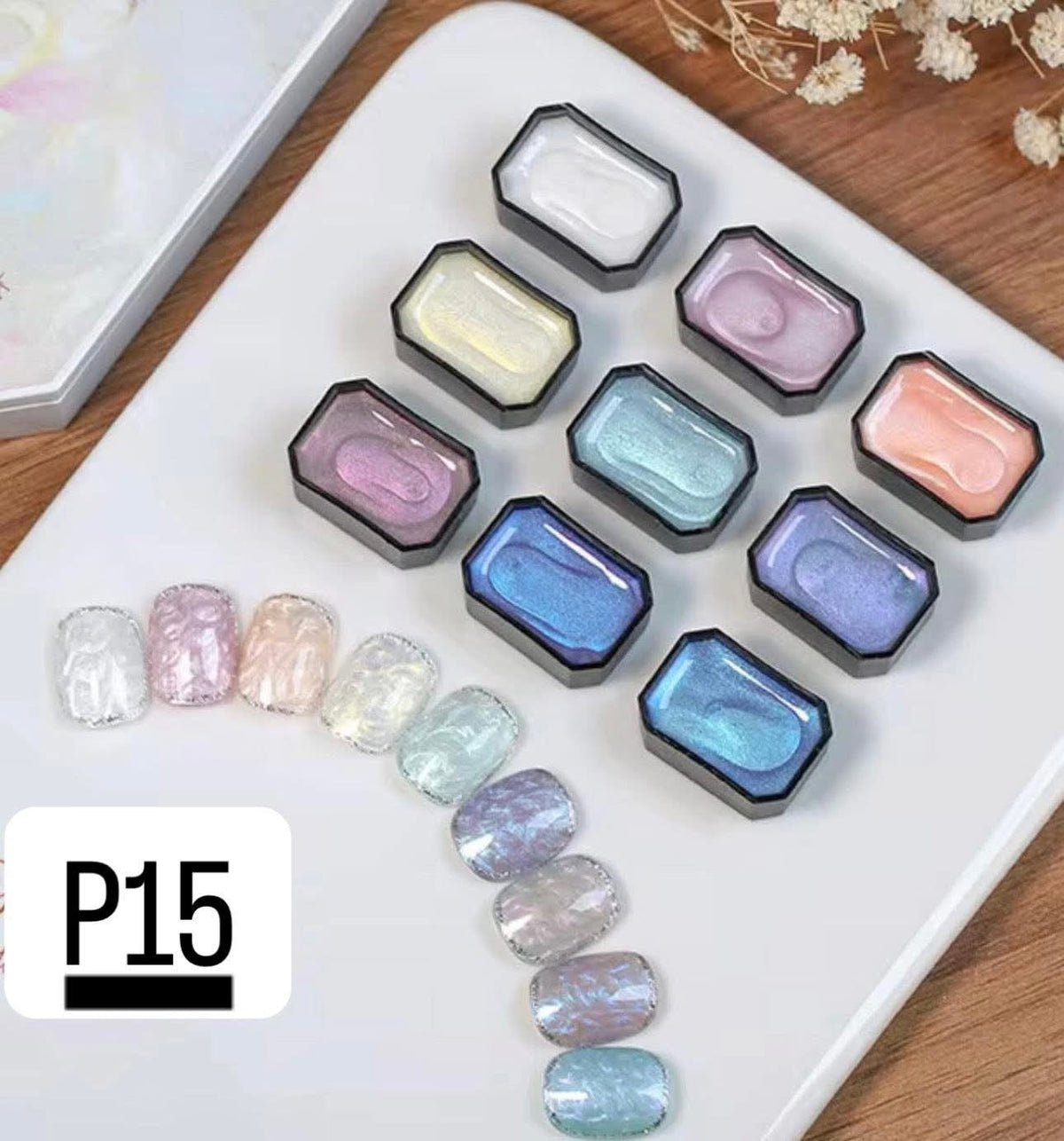 Lavis Pat Pat Gel 15 Mystic Opals, Ombre Gel, photo 3 of 11