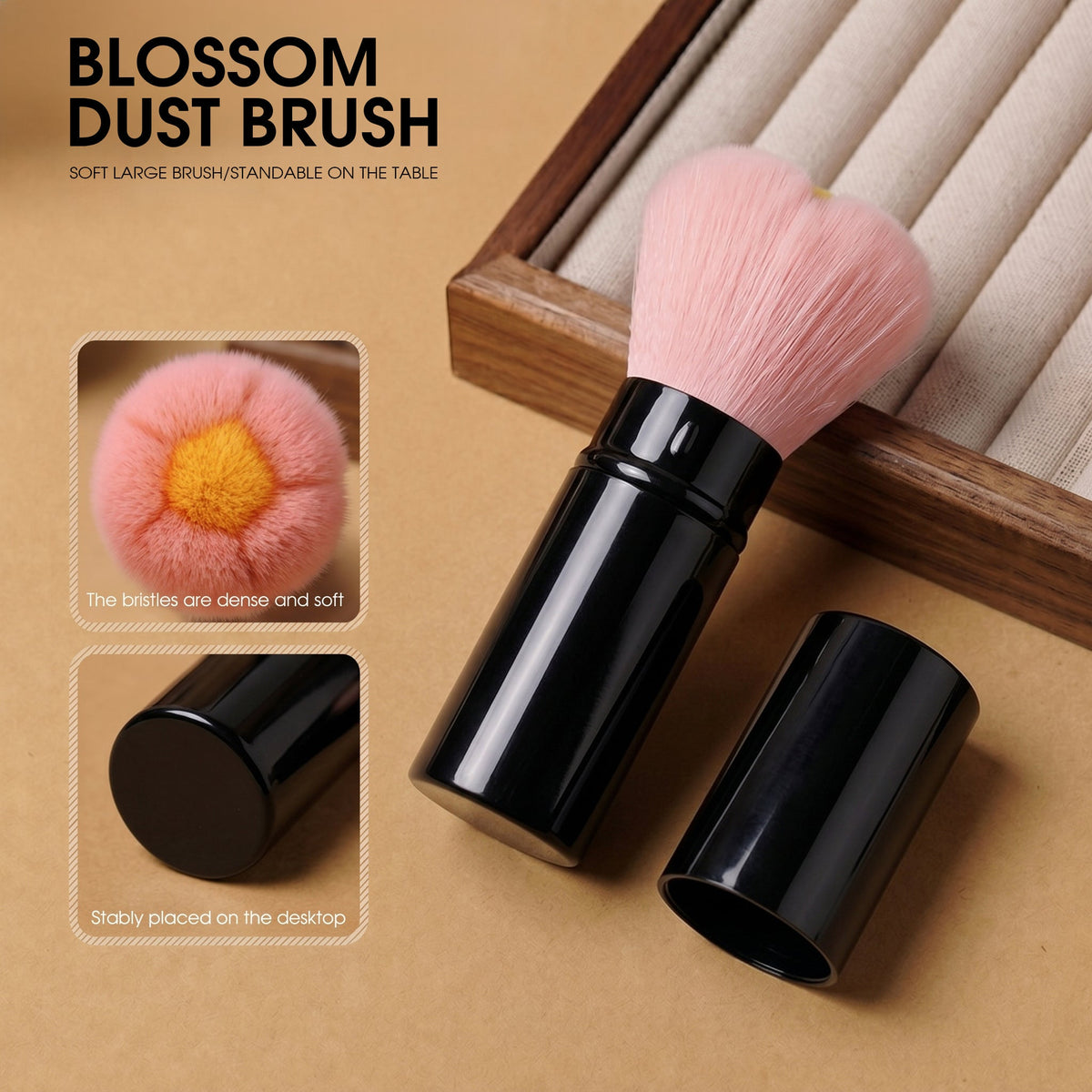 Blossom Dust Brush - Pink