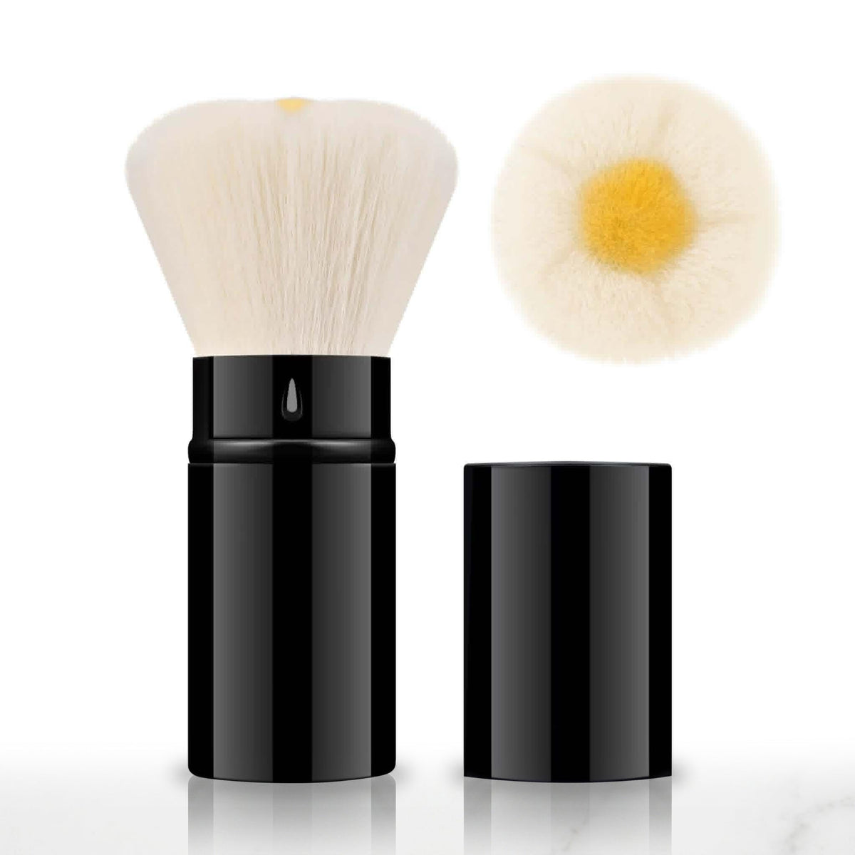 Blossom Dust Brush - White