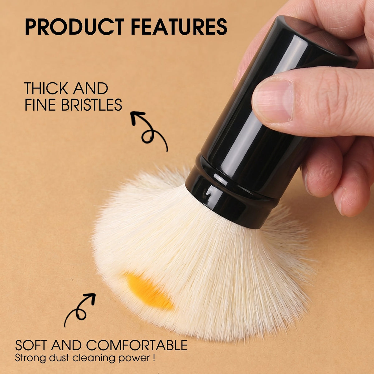 Blossom Dust Brush - White