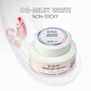 LAVIS Builder Gel Jar Non Sticky - 02 Milky White 15g