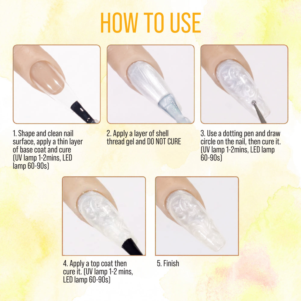 LAVIS C03 - Gel Polish 0.5 oz - Pretty in Pearl Collection