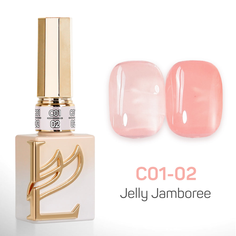 LAVIS C01 - 02 - Gel Polish 0.5 oz - Jelly Jamboree Collection