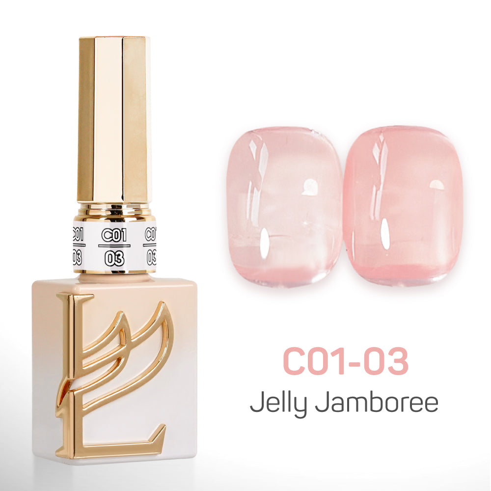 LAVIS C01 - 03 - Gel Polish 0.5 oz - Jelly Jamboree Collection