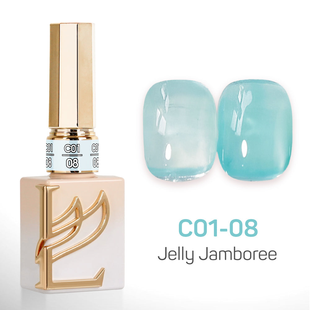 LAVIS C01 - 08 - Gel Polish 0.5 oz - Jelly Jamboree Collection