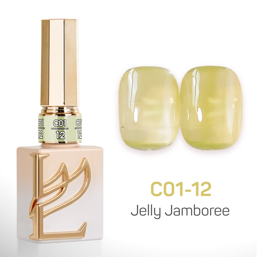 LAVIS C01 - 12 - Gel Polish 0.5 oz - Jelly Jamboree Collection
