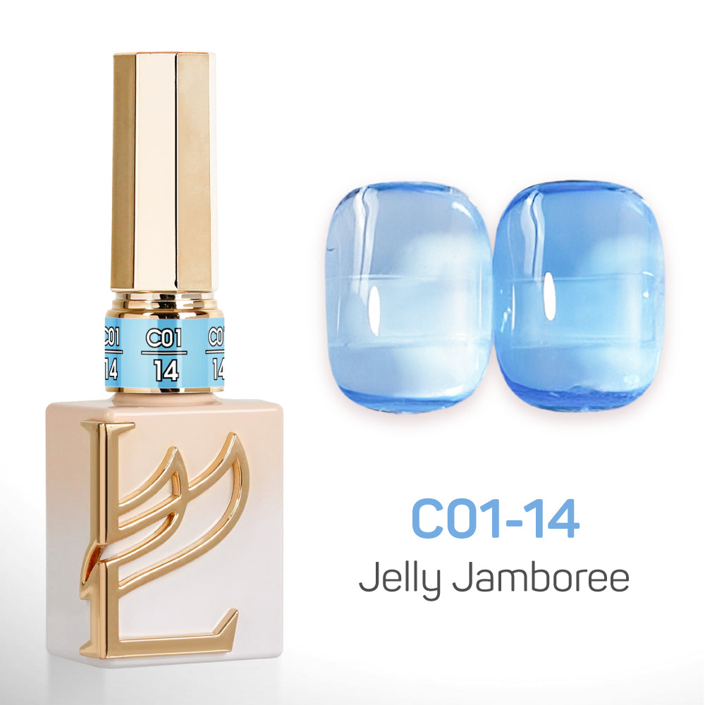 LAVIS C01 - 14 - Gel Polish 0.5 oz - Jelly Jamboree Collection