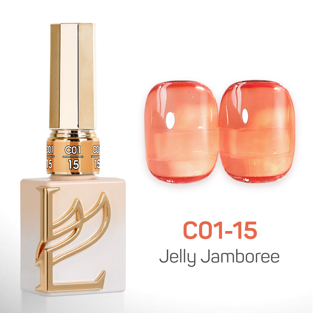 LAVIS C01 - 15 - Gel Polish 0.5 oz - Jelly Jamboree Collection