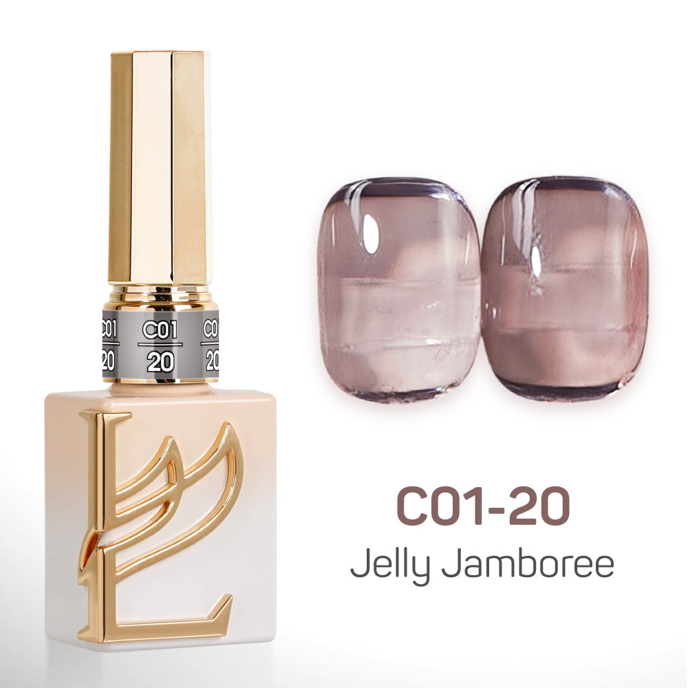 LAVIS C01 - 20 - Gel Polish 0.5 oz - Jelly Jamboree Collection