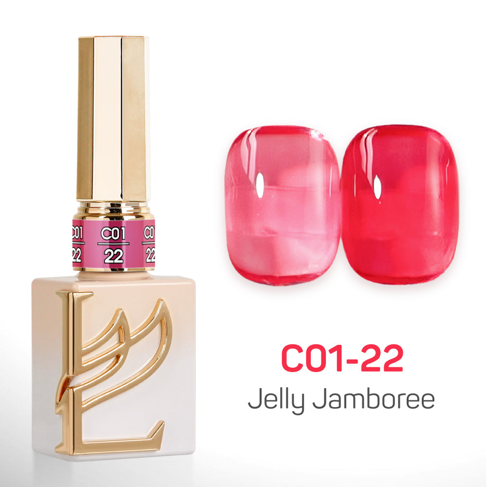 LAVIS C01 - 22 - Gel Polish 0.5 oz - Jelly Jamboree Collection
