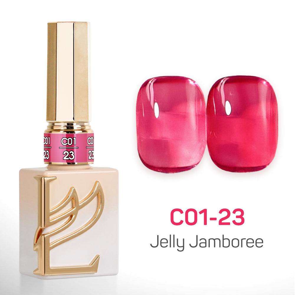 LAVIS C01 - 23 - Gel Polish 0.5 oz - Jelly Jamboree Collection
