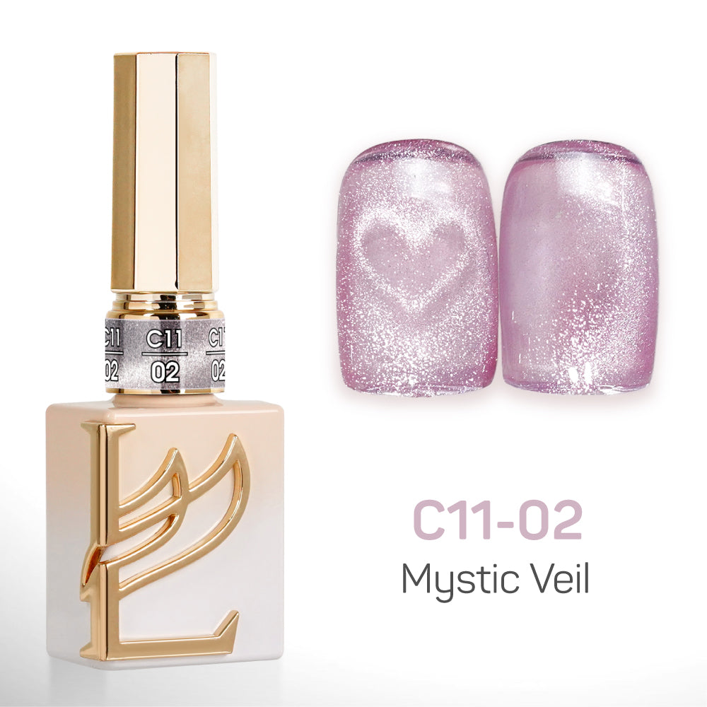 LAVIS Cat Eyes C11 - 02 - Gel Polish 0.5 oz - Mystic Veil Collection