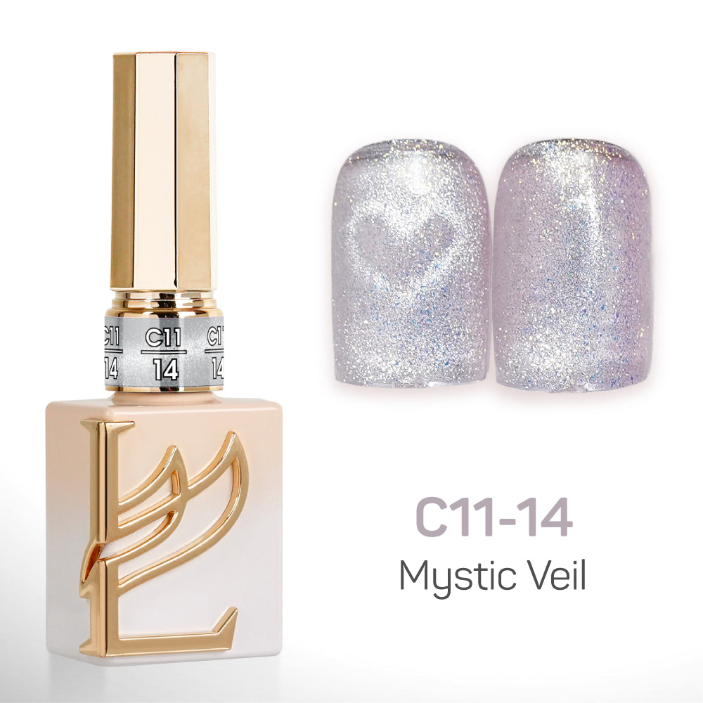LAVIS Cat Eyes C11 - 14 - Gel Polish 0.5 oz - Mystic Veil Collection