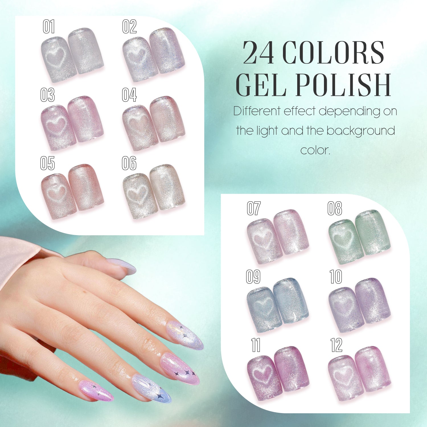 LAVIS Cat Eyes C11 - 01 - Gel Polish 0.5 oz - Mystic Veil Collection