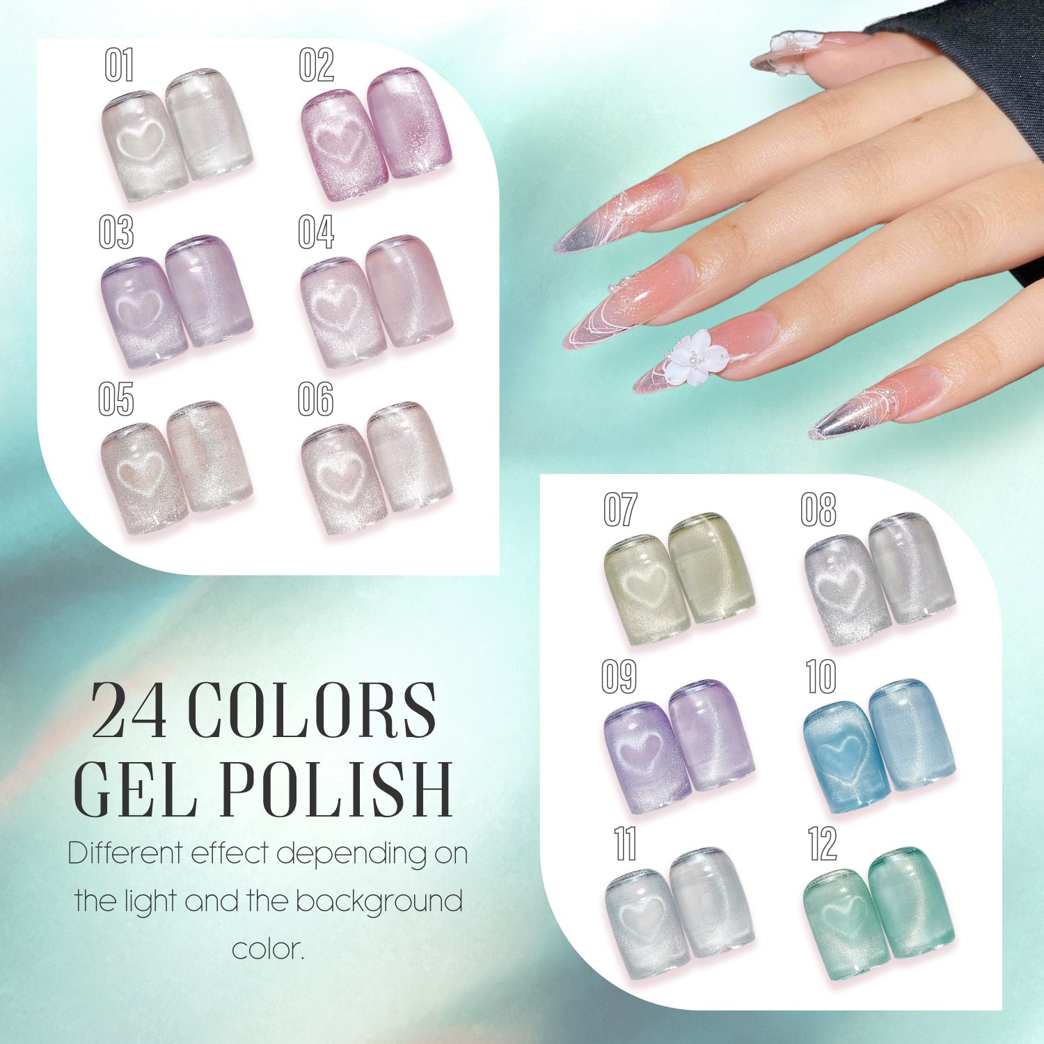 LAVIS Cat Eyes C11 - 03 - Gel Polish 0.5 oz - Mystic Veil Collection