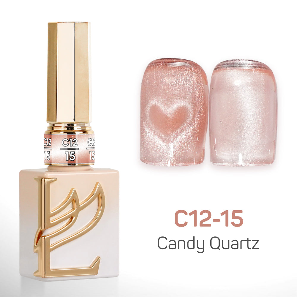 LAVIS Cat Eyes C12 - 15 - Gel Polish 0.5 oz - Candy Quartz Collection