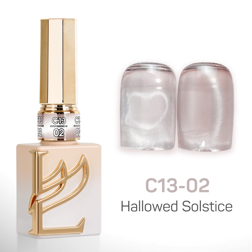 LAVIS Cat Eyes C13 - Set 24 Colors - Gel Polish 0.5 oz - Hallowed Solstice Collection