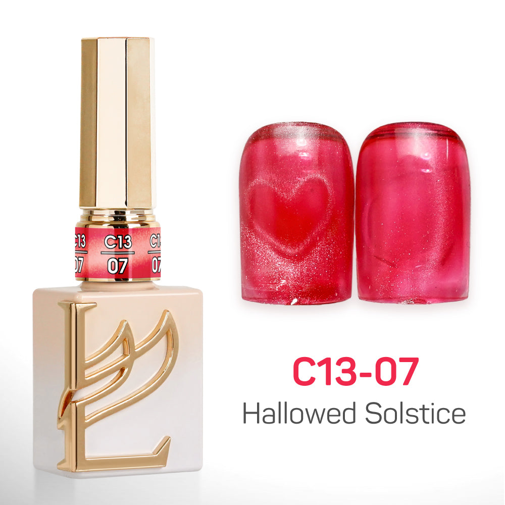 LAVIS Cat Eyes C13 - Set 24 Colors - Gel Polish 0.5 oz - Hallowed Solstice Collection